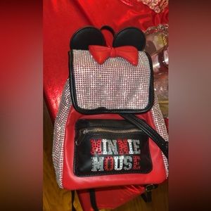 Limited Edition Disney Parks Minnie Mouse Backpack❤️🖤